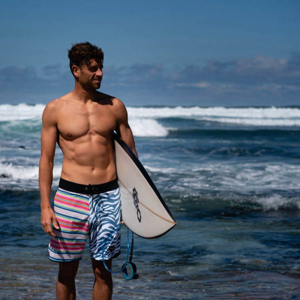 boardshort zebra stripes strisce