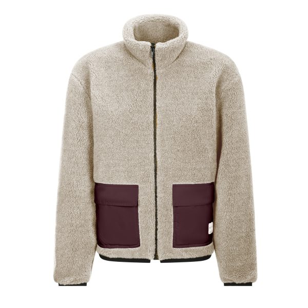 Natural Teddy Jacket Giacca