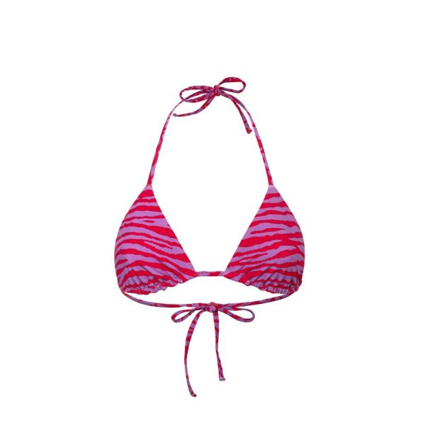 Reversible Triangle Triangolo Bikini Reversibile Hibiscus Animalier