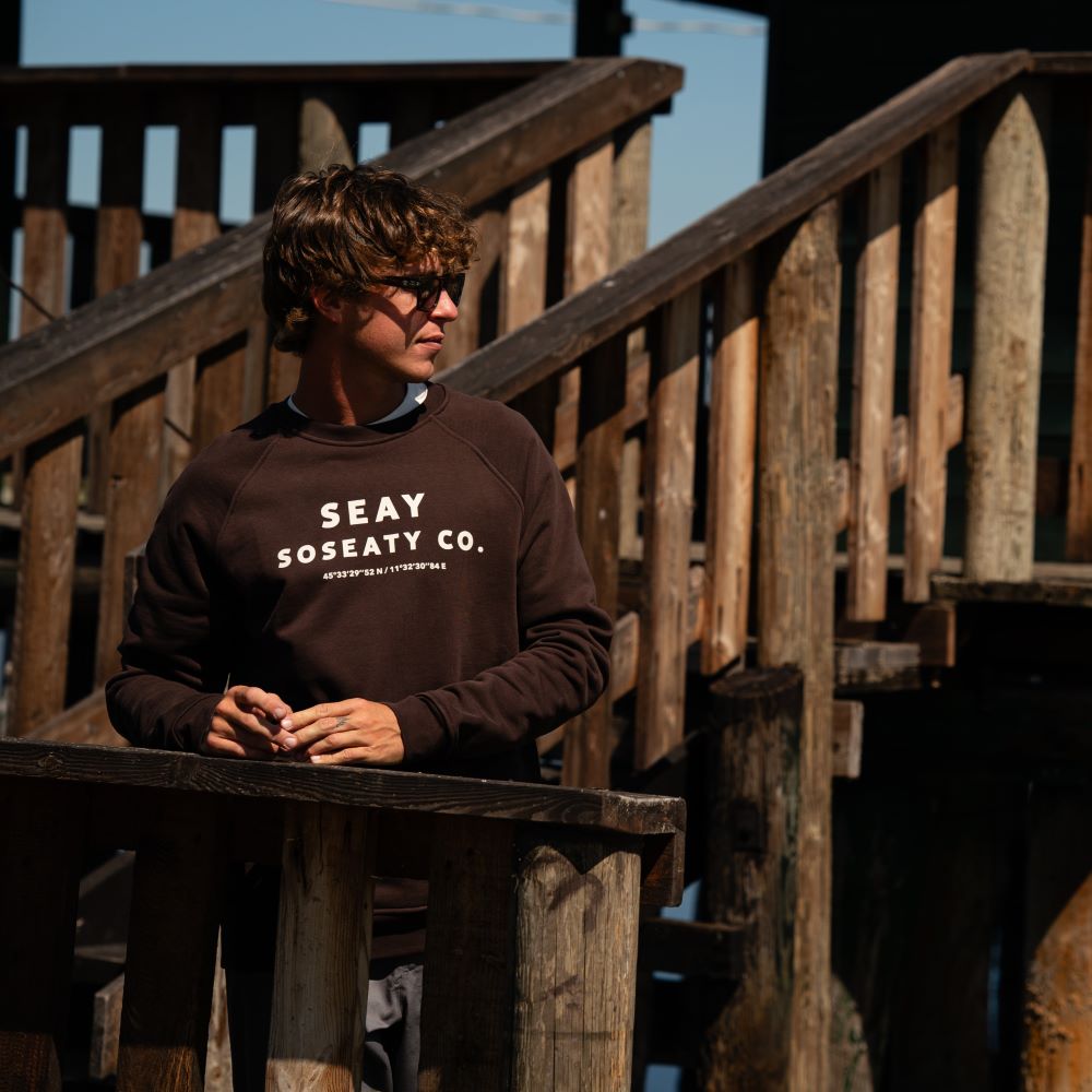 Black Coffee Logo Sweatshirt Felpa Logo Nero Caffè